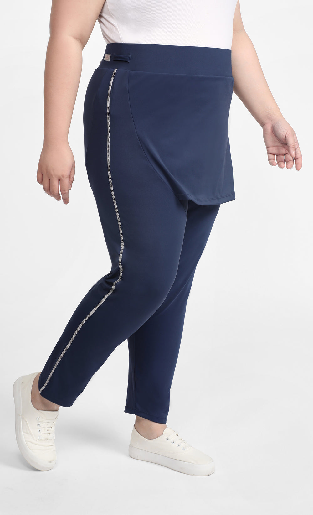 Navy swim leggings on sale