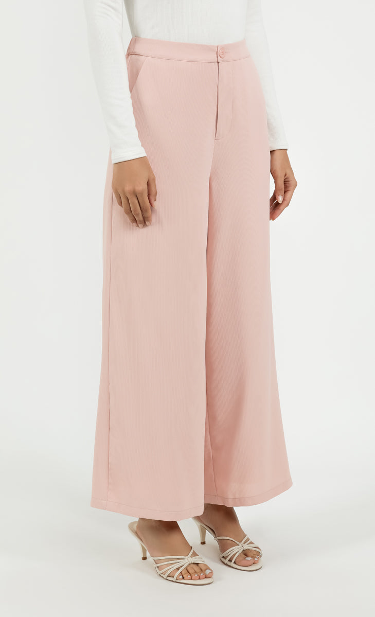 Topshop - Top shop High waisted Pink Pants on Designer Wardrobe